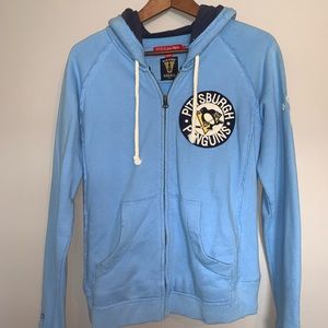 Mitchell & Ness Vintage Pittsburgh Penguins Hoodie